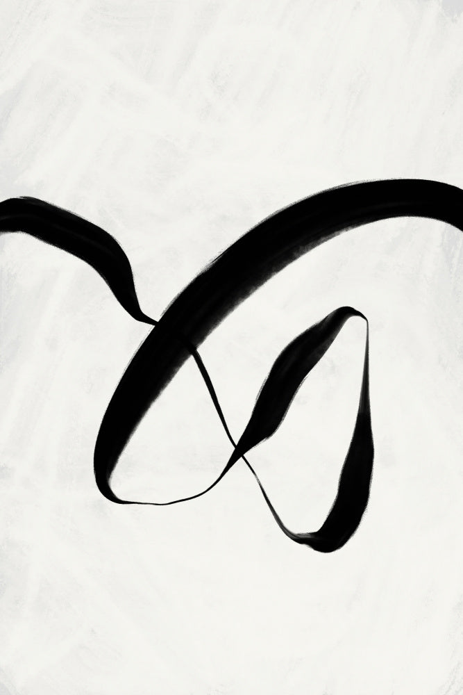 Flowing Ink Dance | Poster