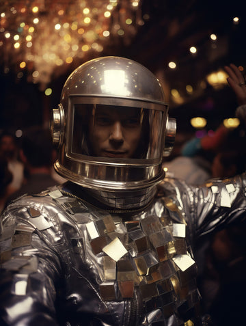 Futuristic Disco Man | Canvas