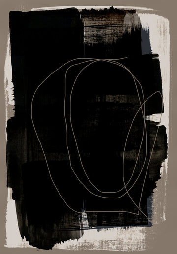 Abstract Brush Strokes 180Z | Canvas