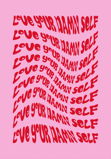 Love Your Damn Self | Canvas