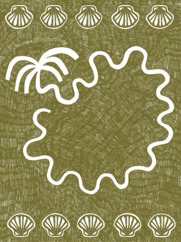 Palm Island Seashells | Poster