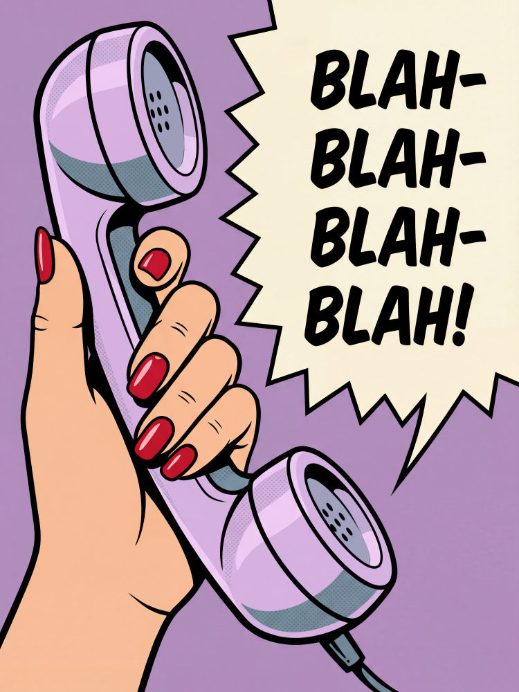 Blah Blah Blah | Canvas