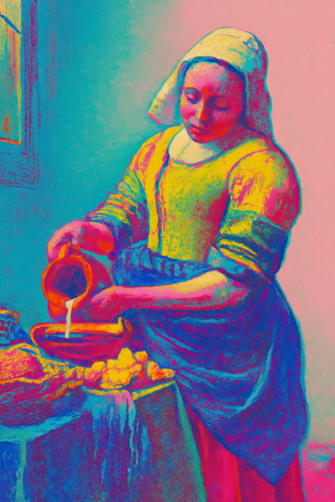 Psychedelic Pouring | Poster