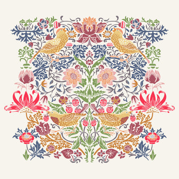 Vintage Botanical Birds | Canvas
