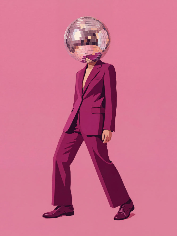 Pink Disco Suit | Canvas