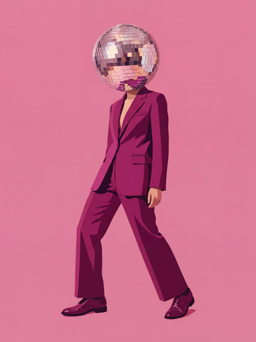 Pink Disco Suit | Canvas