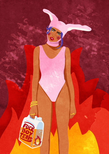 Girl On Fire | Poster