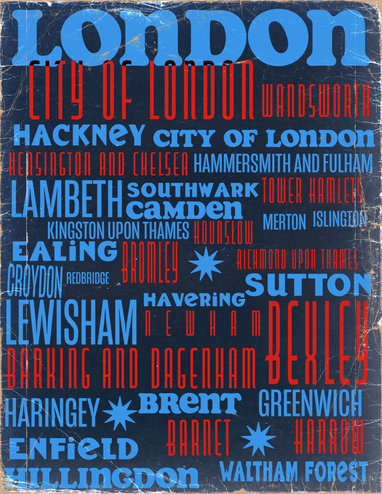 London City Typography | Poster
