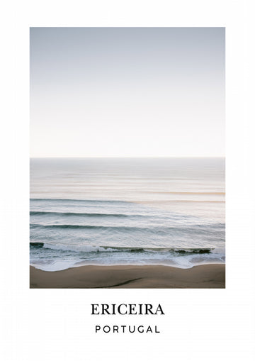 Ericeira waves Travel Poster | Canvas