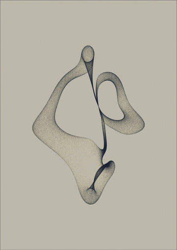 Ethereal Flowing Shape | Poster