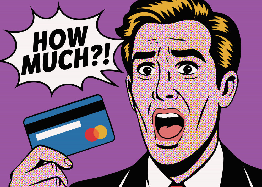 Pop Art Financial Shock | Canvas