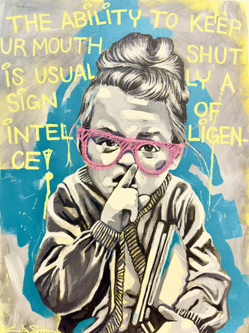 Quiet Intelligence Child | Canvas