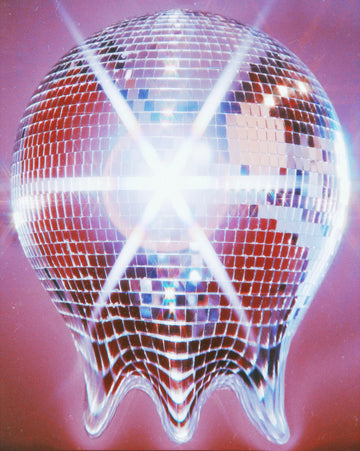 Melting Disco Ball | Canvas