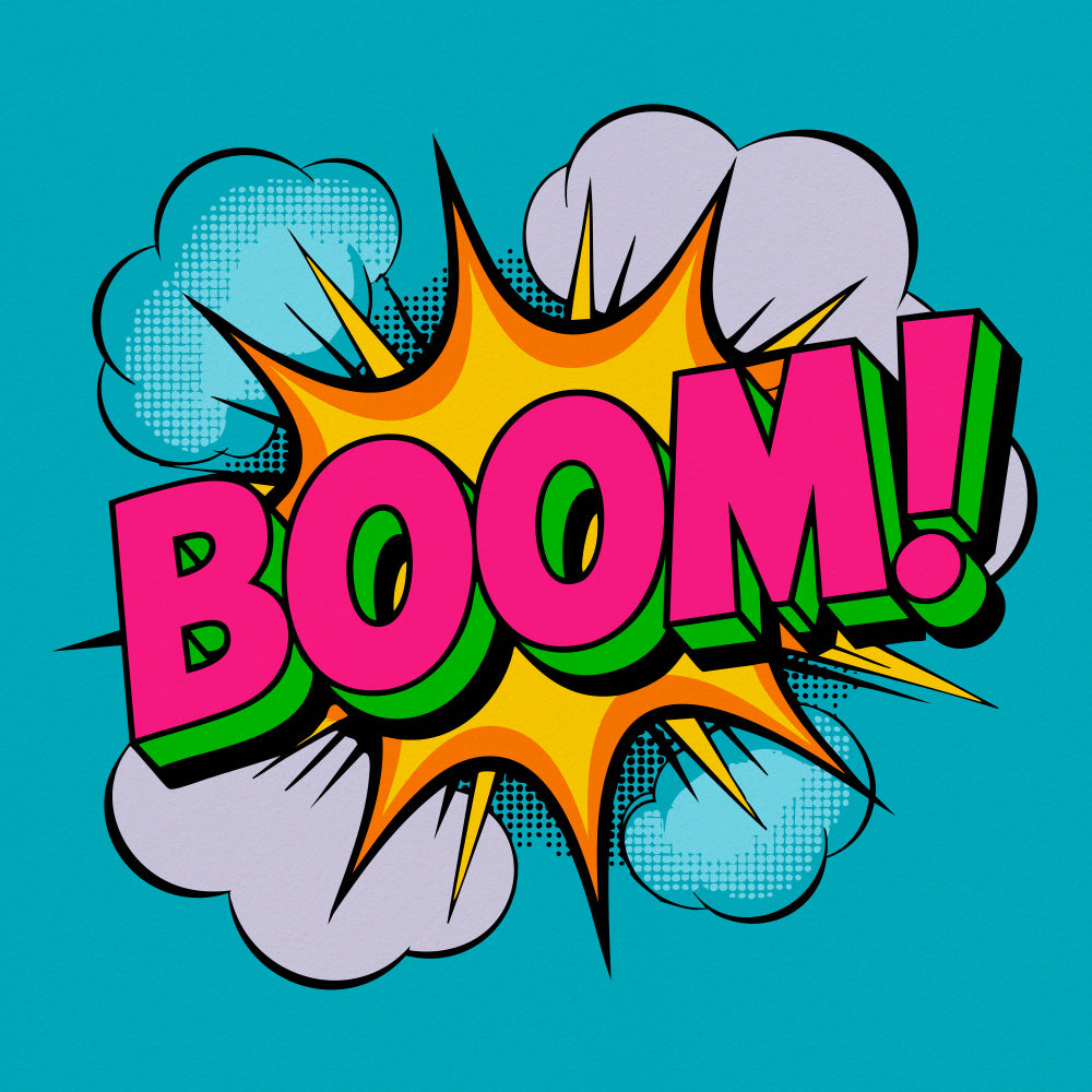 Boom Pop Art Explosion | Poster
