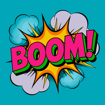 Boom Pop Art Explosion | Poster