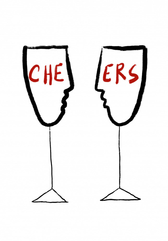 Cheers Faces | Poster