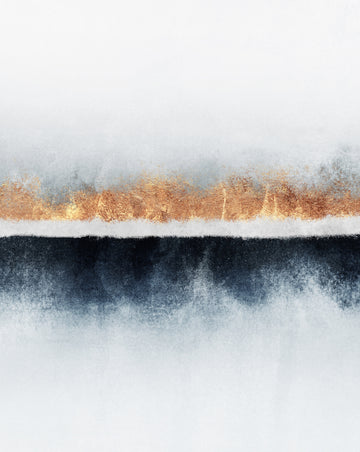 Golden Horizon Abstract | Poster
