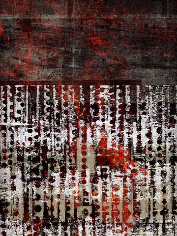 Red Grunge Abstract | Canvas