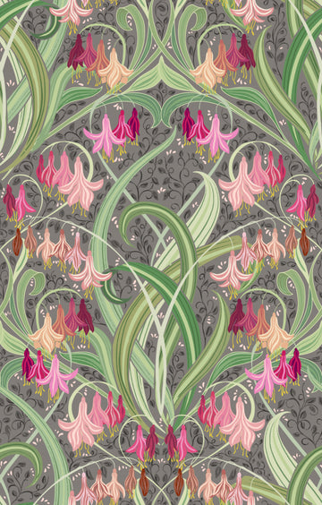 Art Nouveau Floral Pattern | Canvas