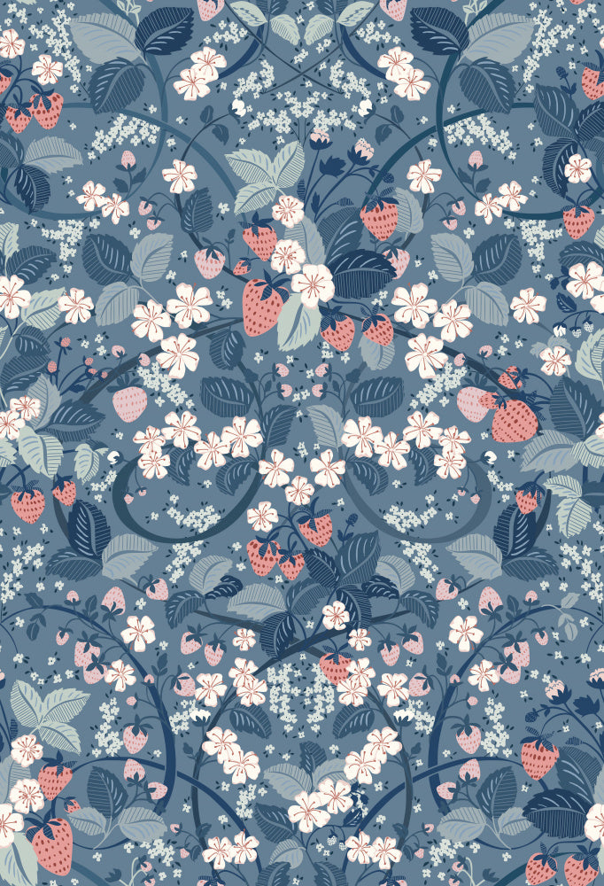 Wild Strawberry Bloom | Canvas