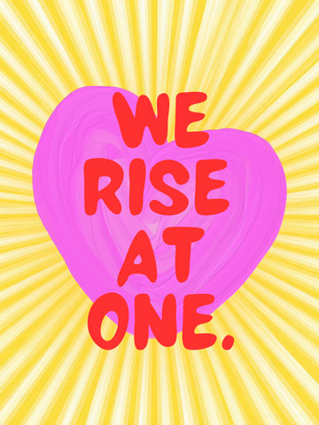 We Rise At One Heart | Canvas