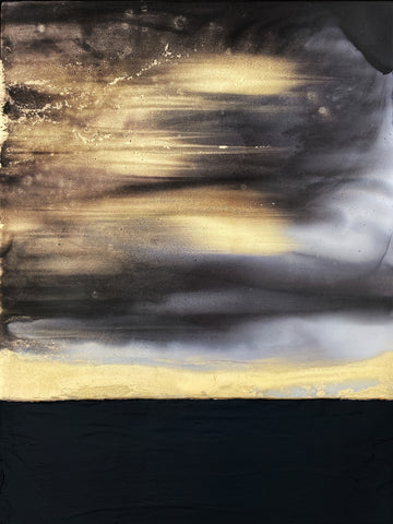 Golden Horizon Abstract | Poster
