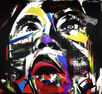 Vibrant Pop Art Portrait | Poster