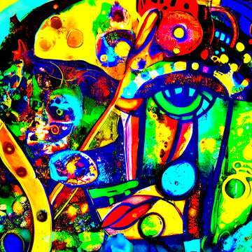 Vibrant Abstract Eye | Poster