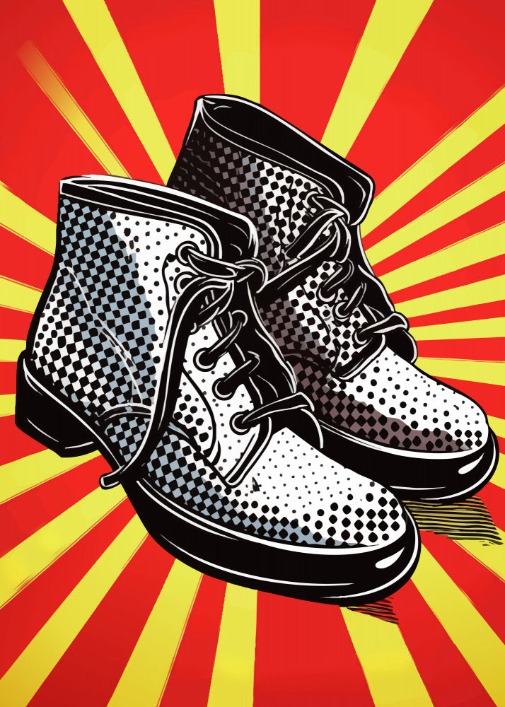 Pop Art Boots | Canvas