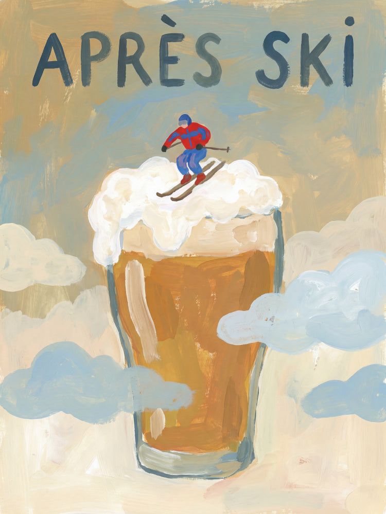 Après Ski Beer | Canvas