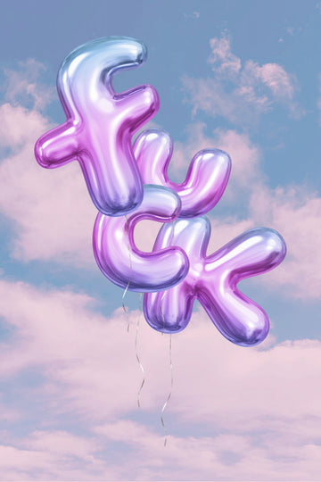 Floating Fuck Balloons | Canvas