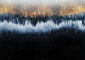 Golden Horizon Abstract | Poster