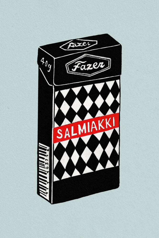 Salmiakki Candy Box | Canvas