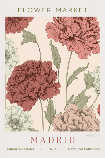 Madrid Flower Market | Canvas