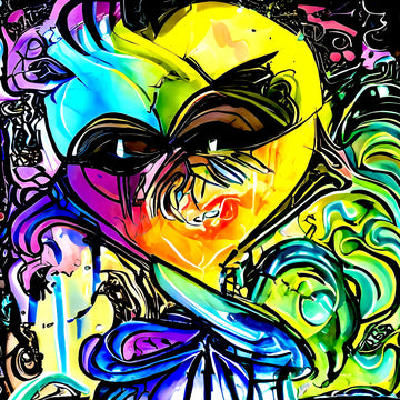 Vibrant Abstract Fusion | Canvas