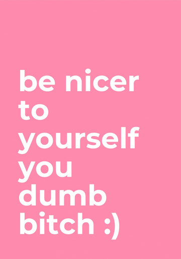 Sarcastic Self Care Quote | Canvas