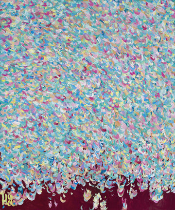 Joyful Petal Shower | Poster