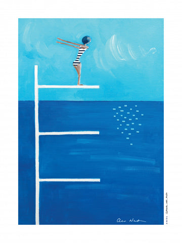 Ready to Dive | Canvas