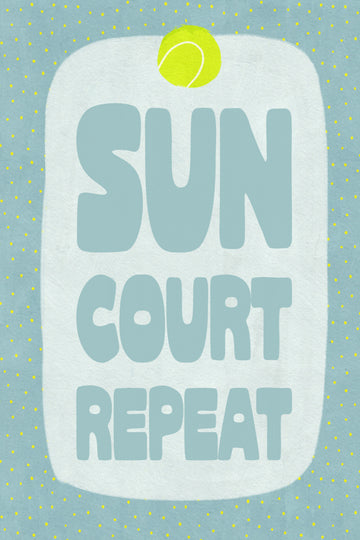 Sun Court Repeat | Poster