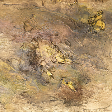 Golden Rider Relief | Canvas