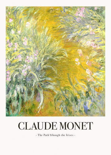 The Path Through The Irises | Poster