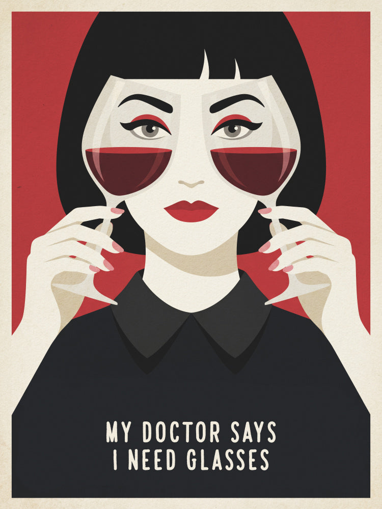 My Doctor Says Glasses | Canvas