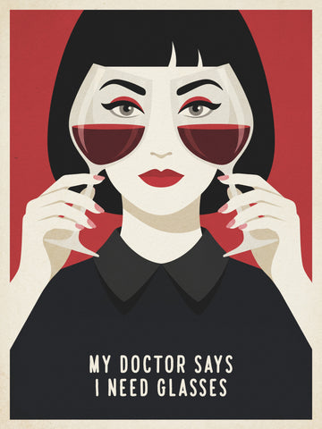 My Doctor Says Glasses | Poster