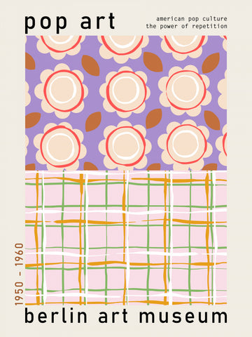 Retro Pop Art Patterns | Canvas