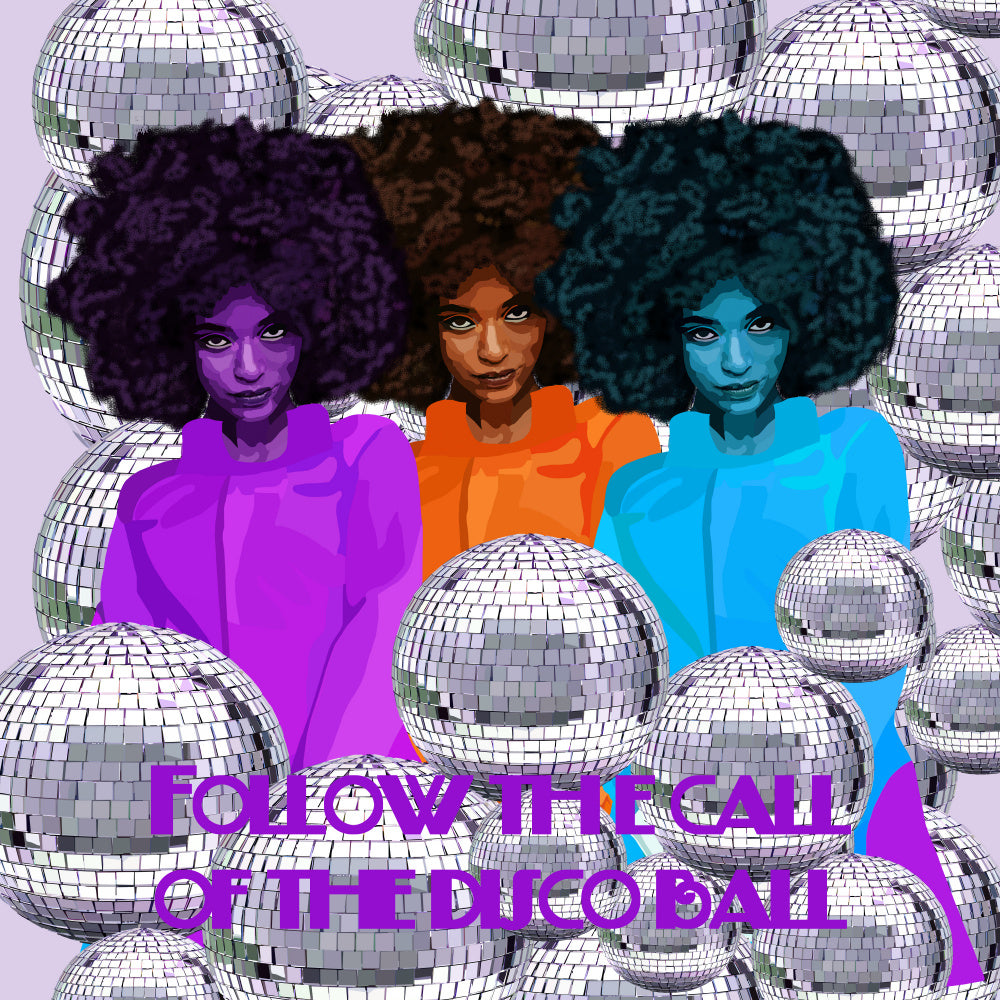 Vibrant Disco Women | Canvas