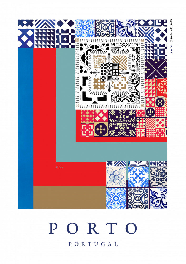 Porto Azulejo Patterns | Canvas