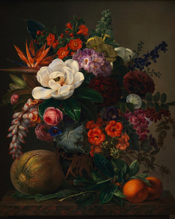 A Vase With Flowers | Canvas