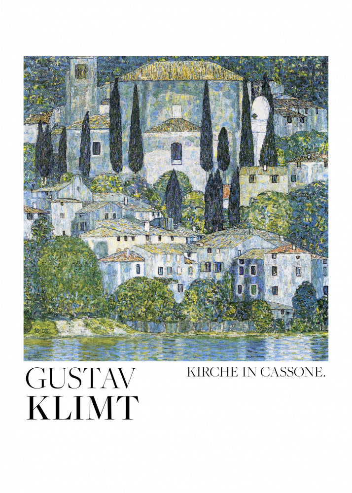 Kirche In Cassone (1913) Poster | Canvas