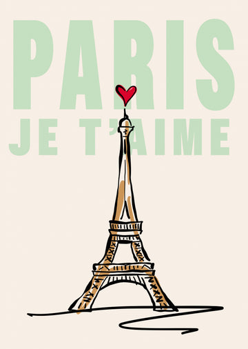 Paris Je T'aime | Canvas