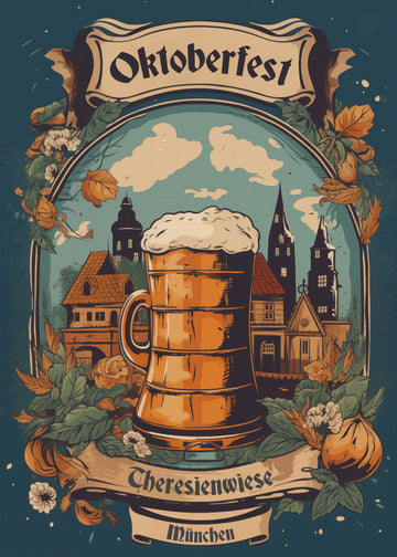 Oktoberfest Beer Stein Munich | Poster